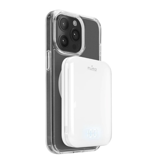 Power Mag compatibile MagSafe 5000 mah con display LCD